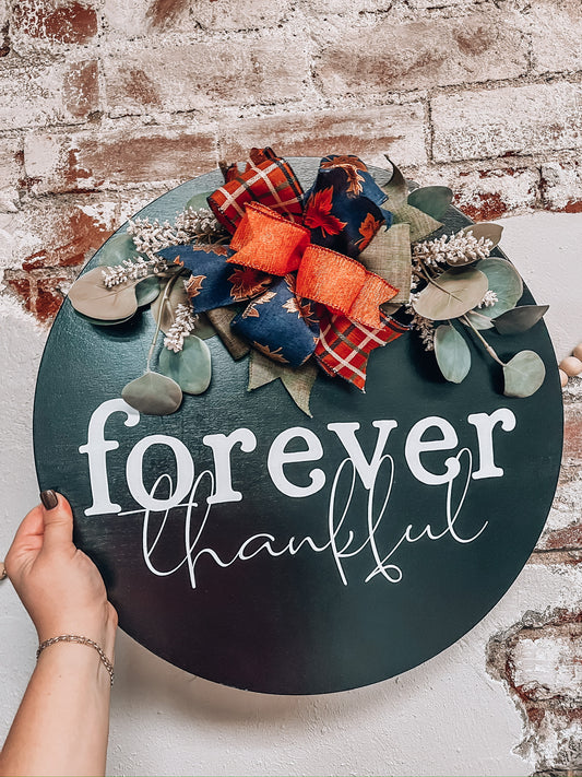 Forever Thankful Hanger