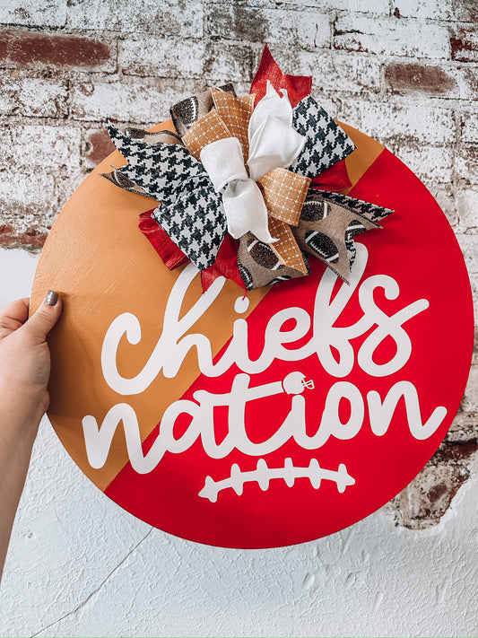Chiefs Nation Hanger